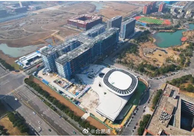 中国科大商学院项目加速推进装饰装修与幕墙施工