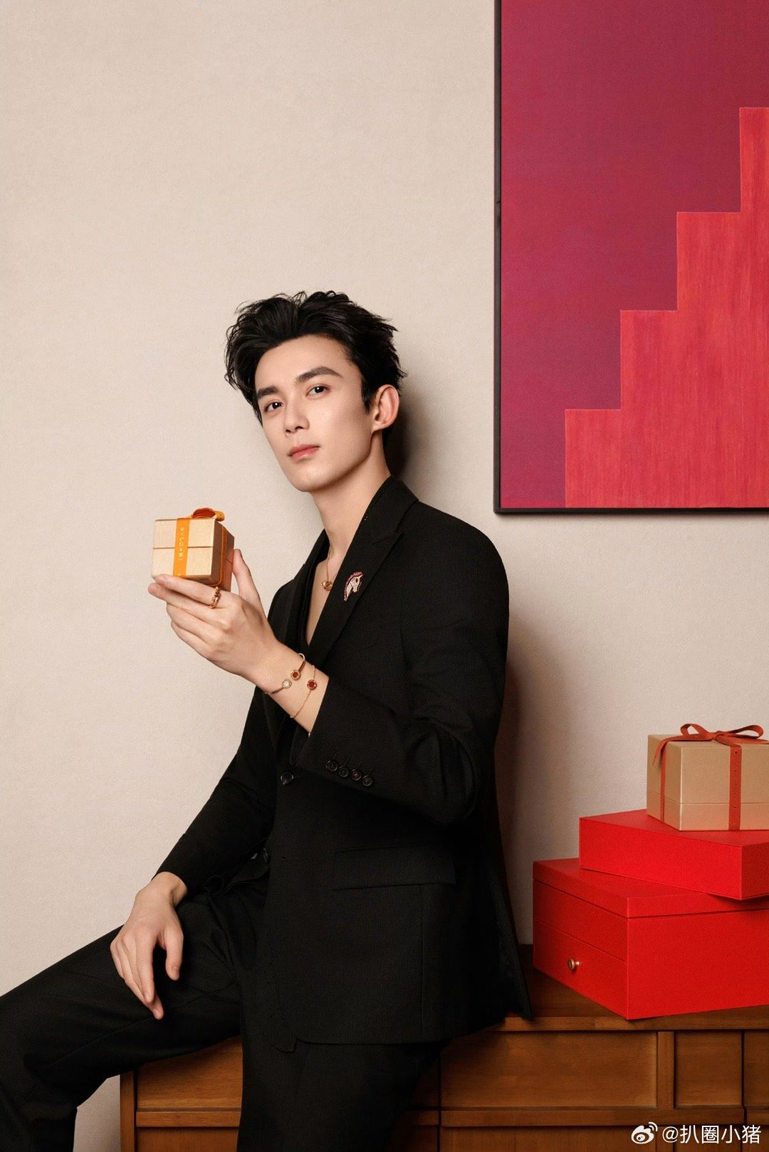 吴磊演绎宝格丽新春大片，尽显奢华贵气