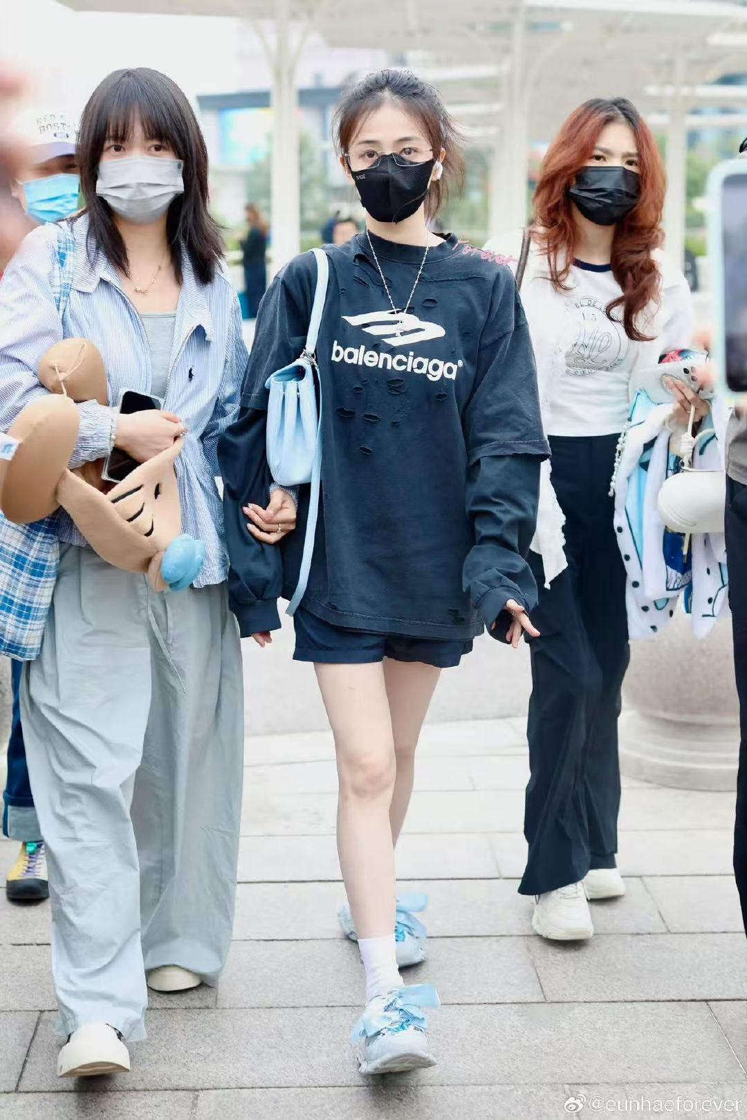 白鹿赴邯郸录制跑男新一期