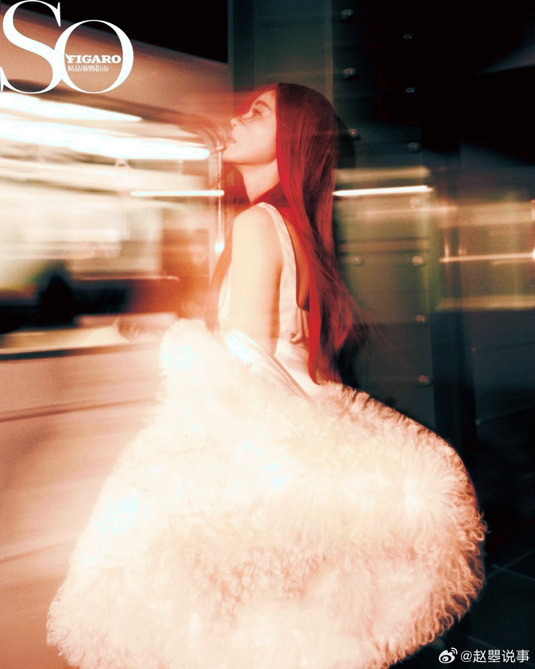 张天爱红发天使羽翼大片惊艳亮相