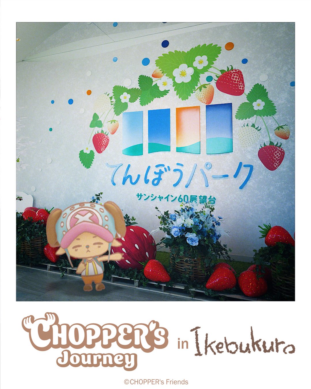 海贼王乔巴新企划CHOPPER's发布池袋趣图