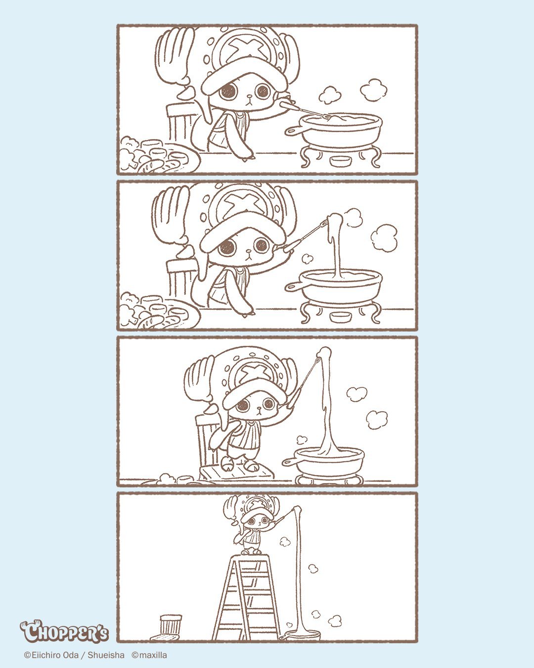 海贼王乔巴新企划CHOPPER's发布奶酪火锅主题图