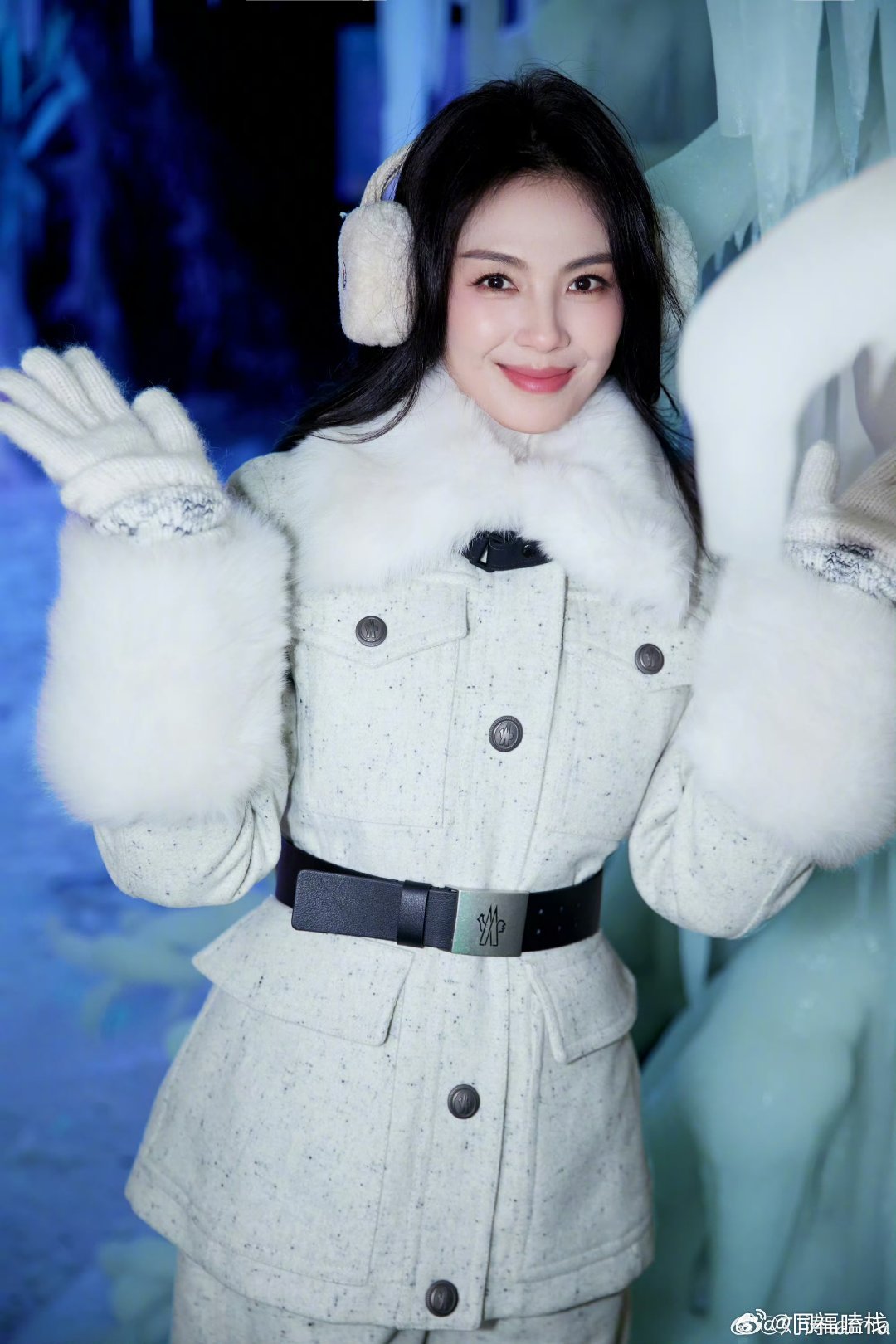 刘涛冰雪照引网友称赞