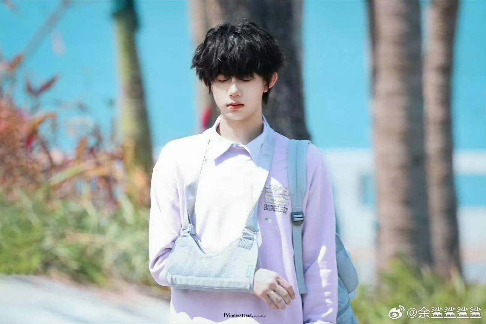 陈奕恒拍戏手臂受伤