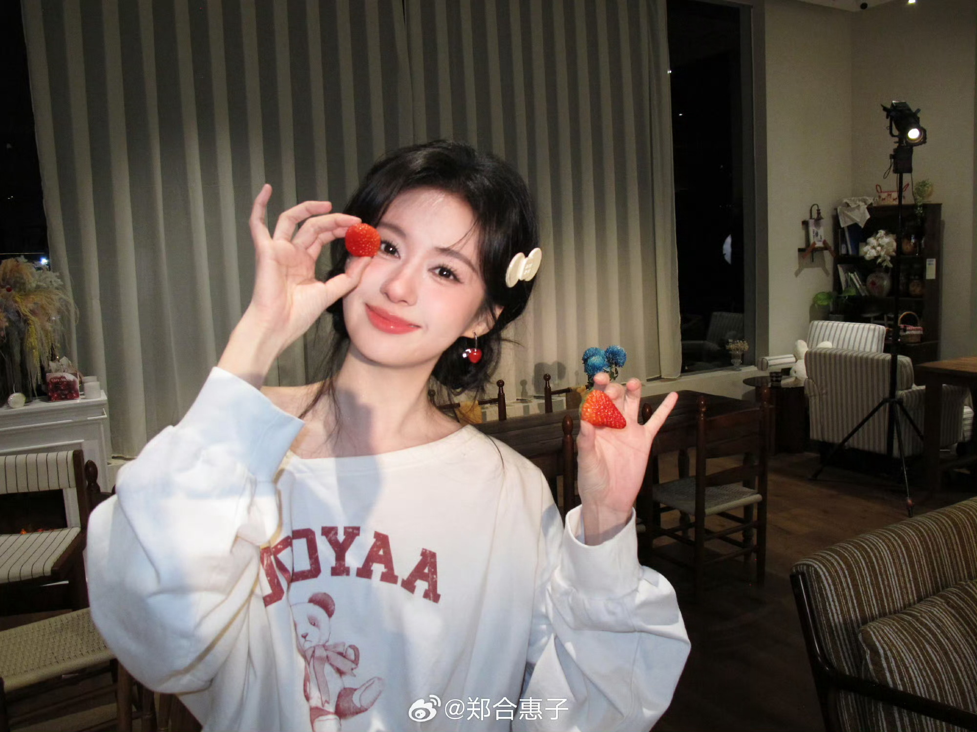 郑合惠子新剧开播，孔雪儿陈都灵等众星转发宣传