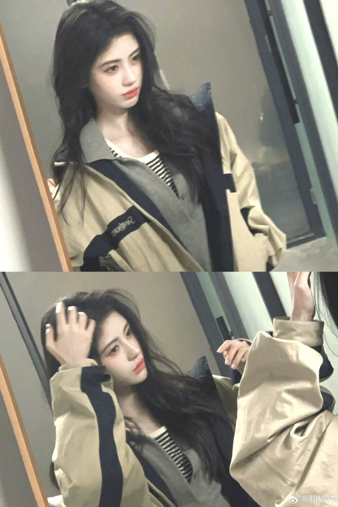 鞠婧祎更新照片库展现新造型