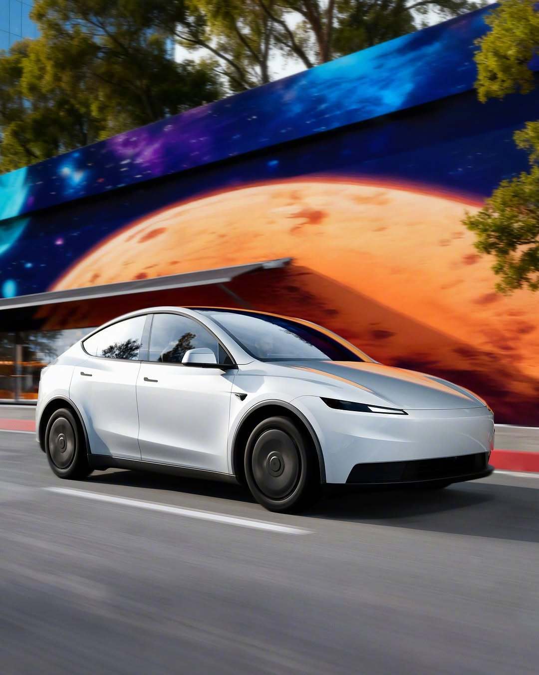 特斯拉精简版ModelY售价公布，实车图曝光