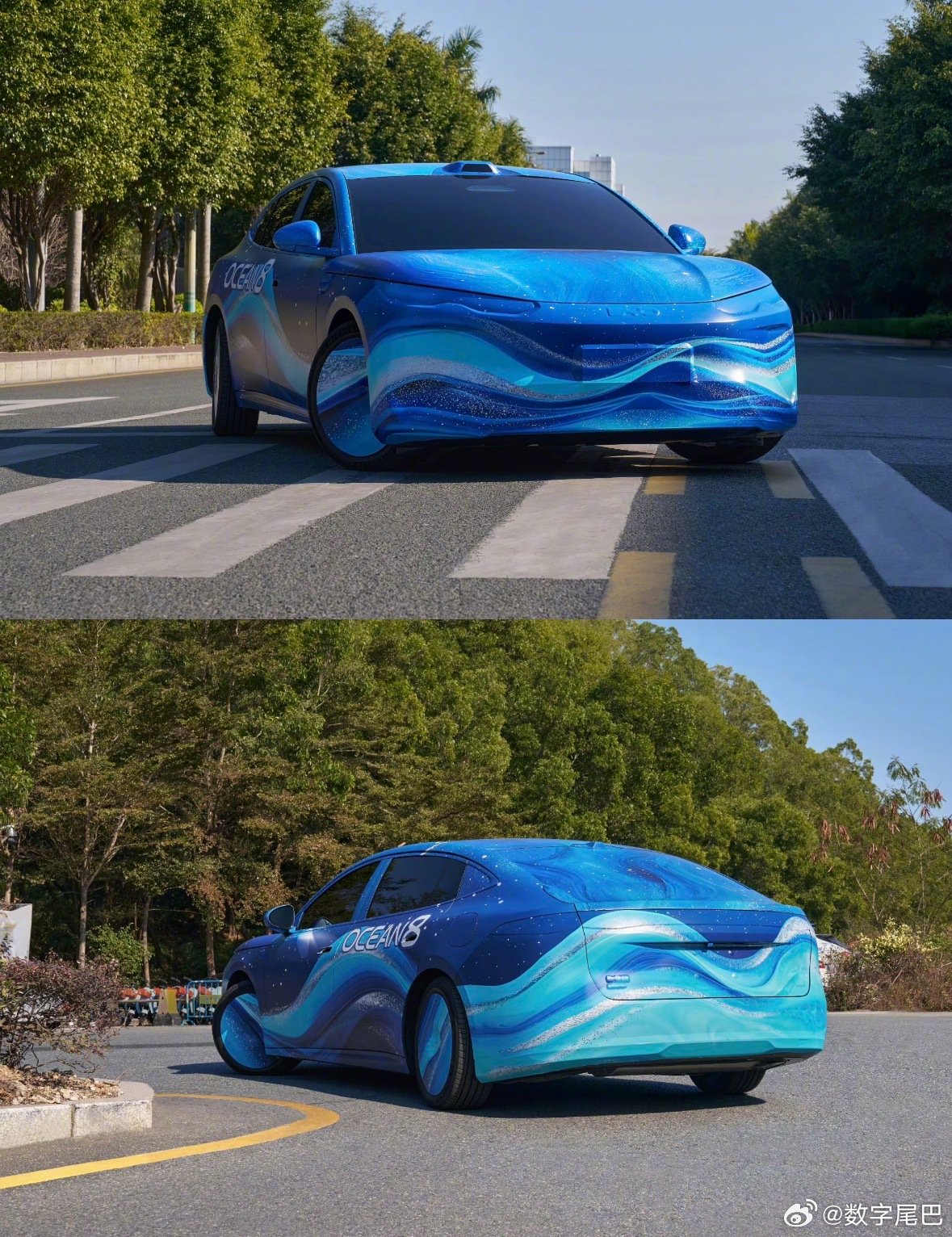 比亚迪海豹08、海狮08测试车曝光,支持后轮转向2026年Q1上市