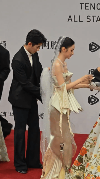 丞磊化身头纱主理人守护周也头纱