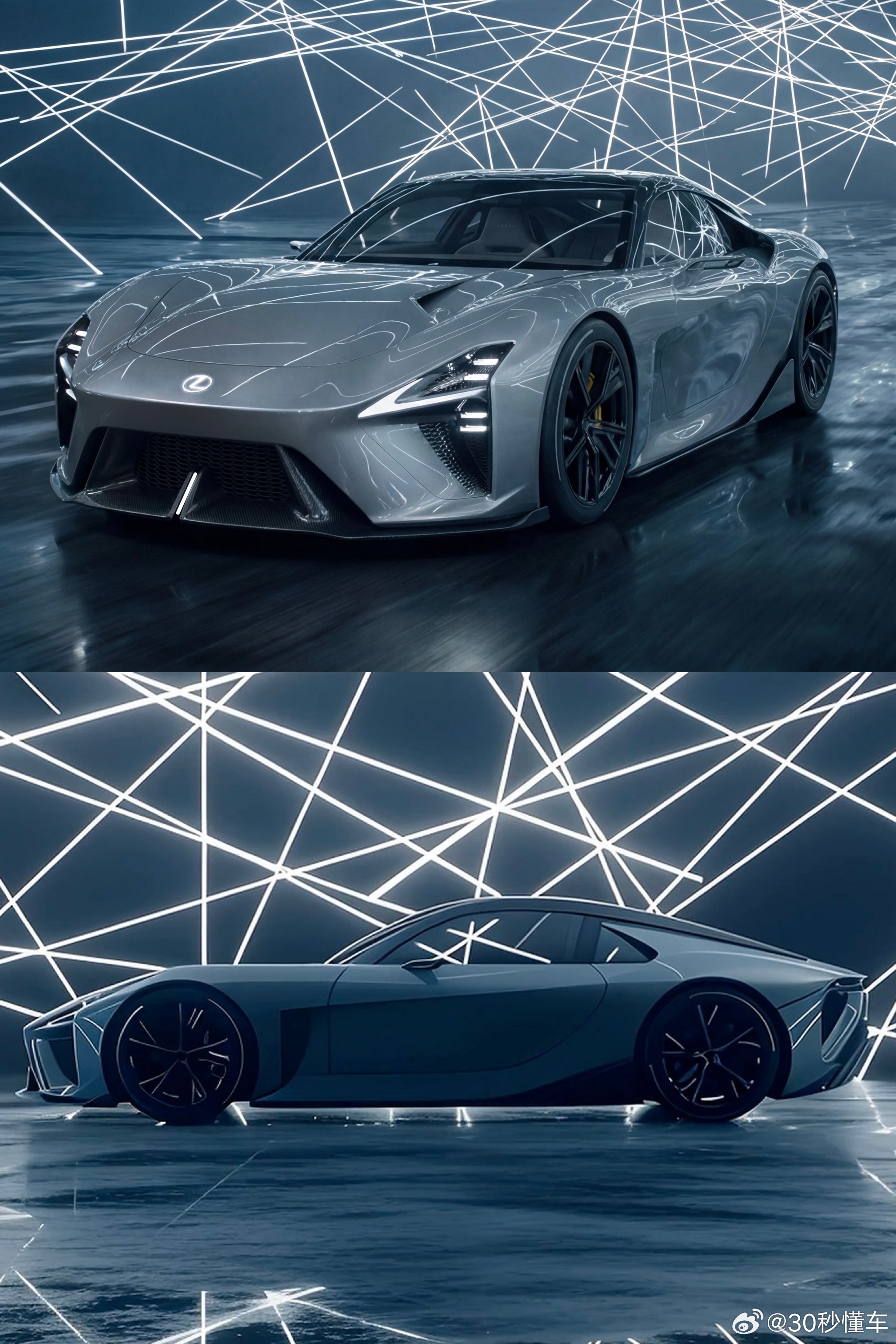 雷克萨斯发布纯电LFA车型