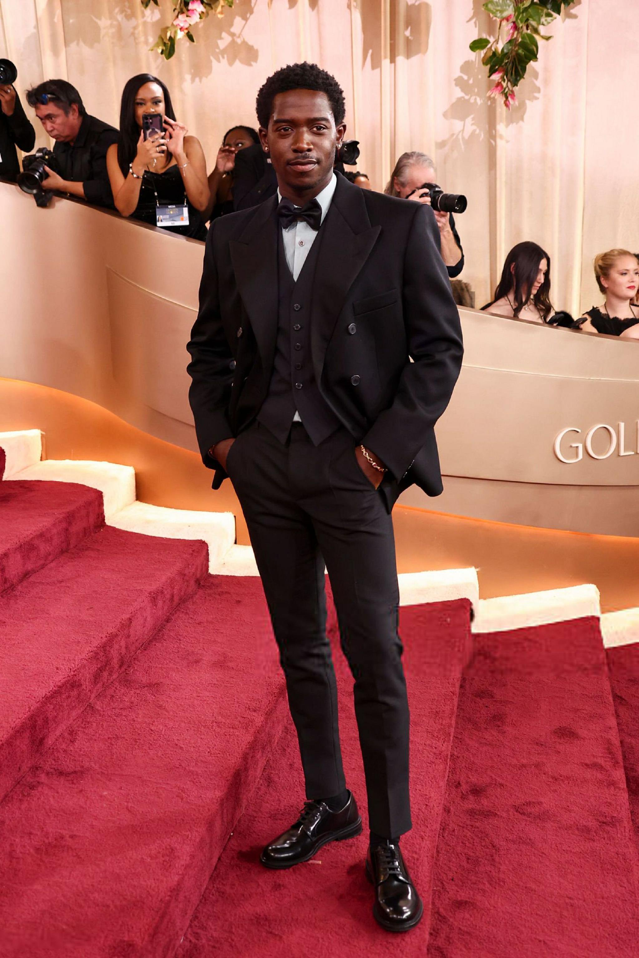 Damson Idris亮相金球奖红毯或成新黑豹