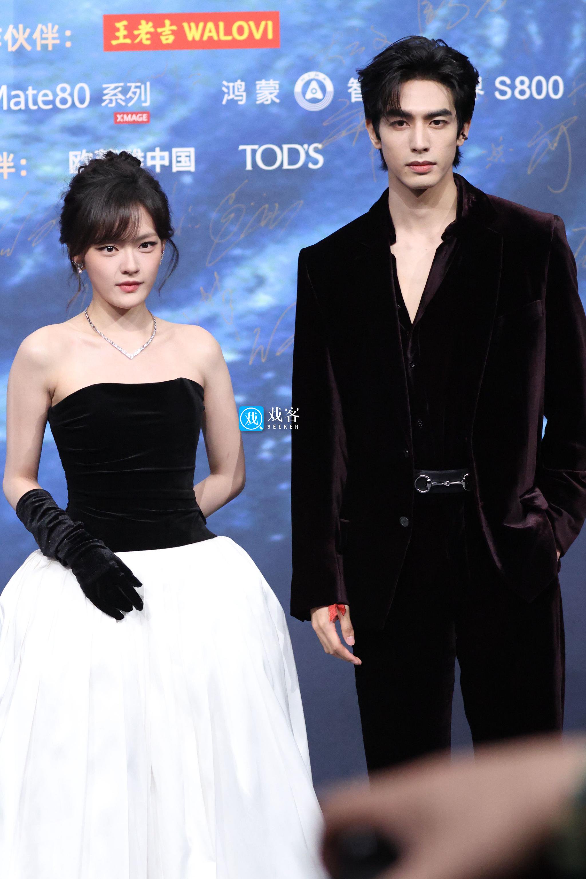 微博之夜红毯生图曝光，宋威龙文淇等七组搭档亮相