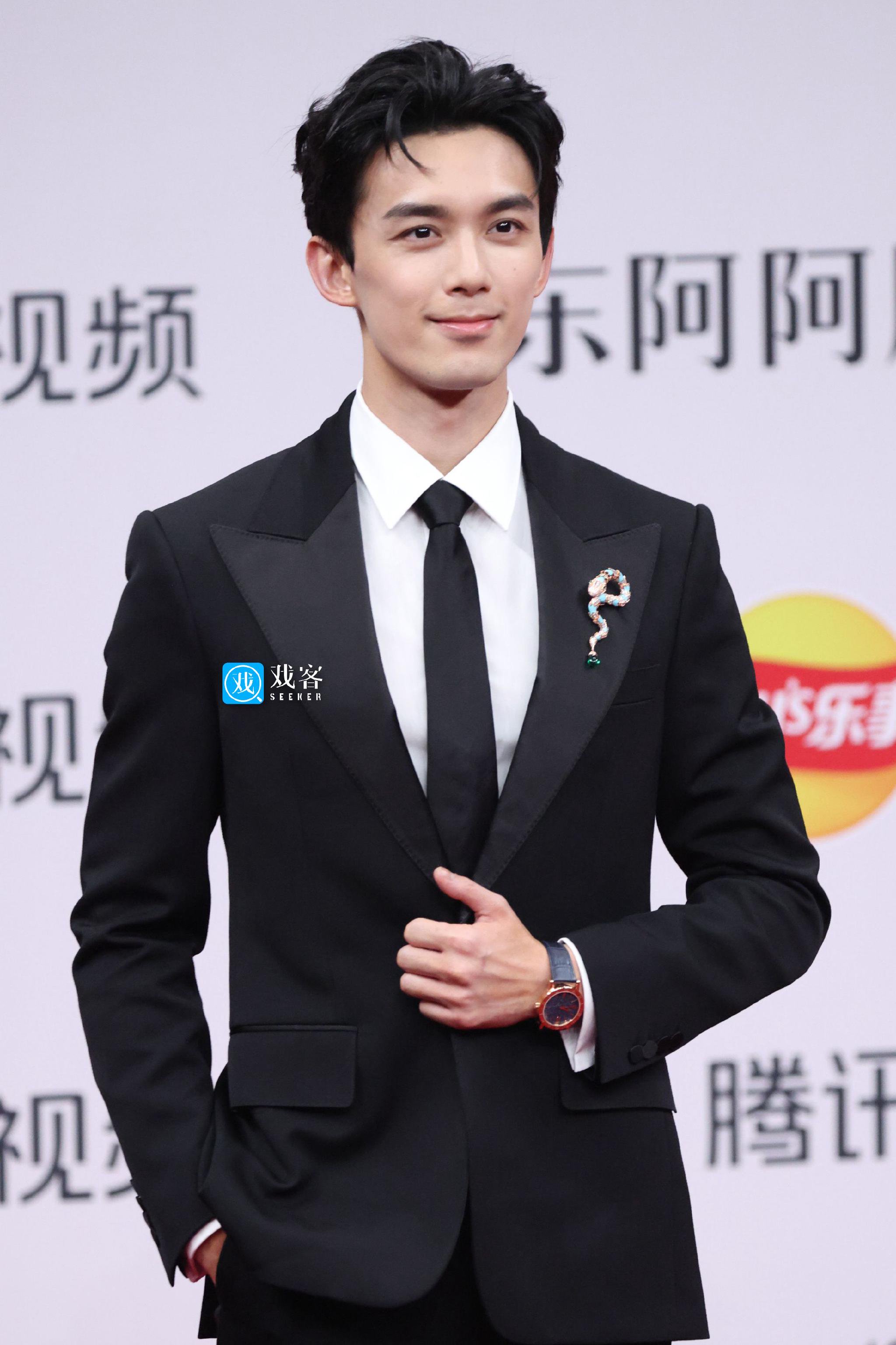 吴磊亮相星光大赏红毯，生图状态引关注