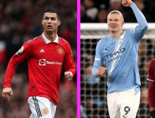 哈兰德以碾压效率超越C罗，英超射手王序列将因他发生怎样的改变？