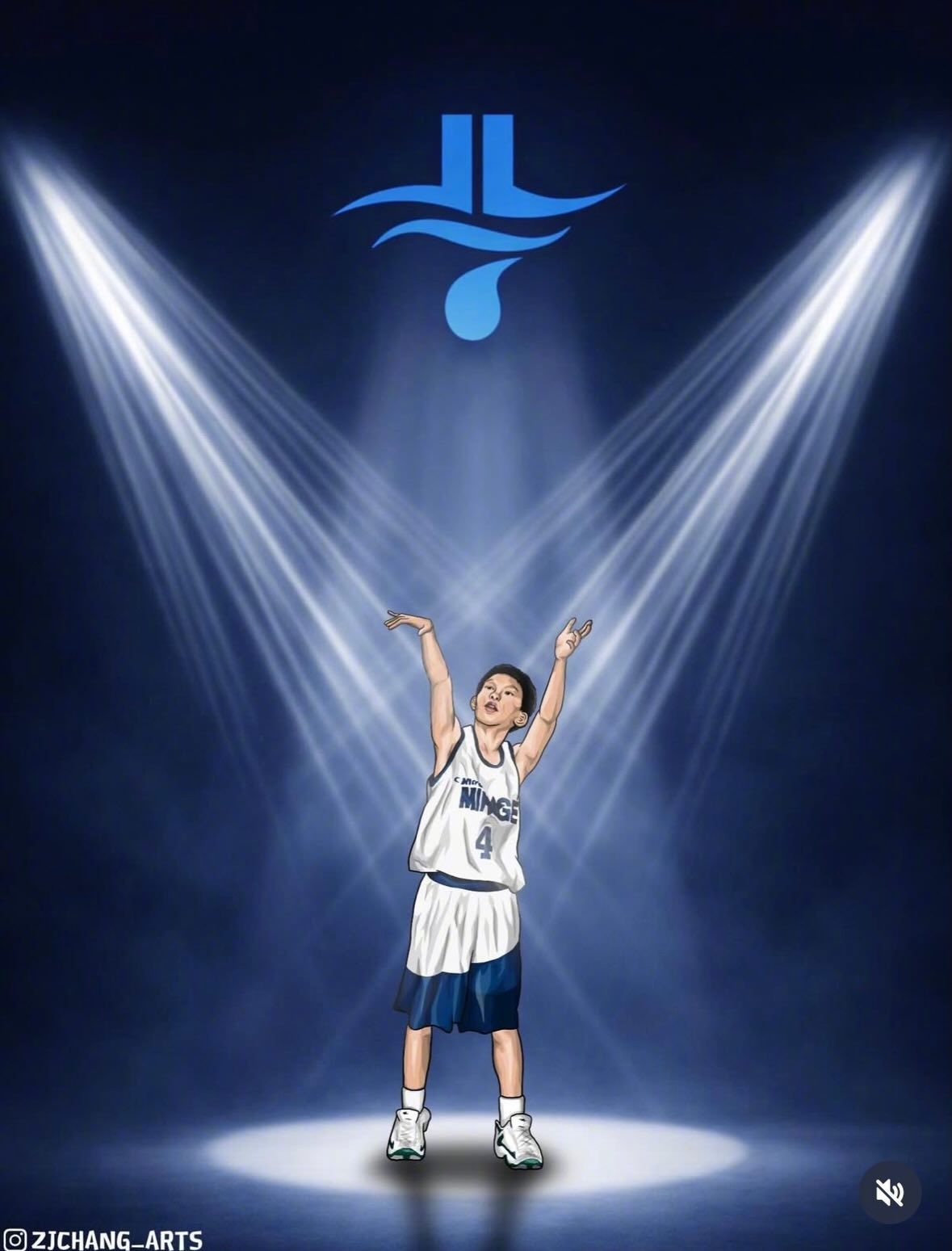 当球迷画笔追忆辉煌，林书豪晒出的生涯插画揭示了怎样的“林疯狂”精神遗产？