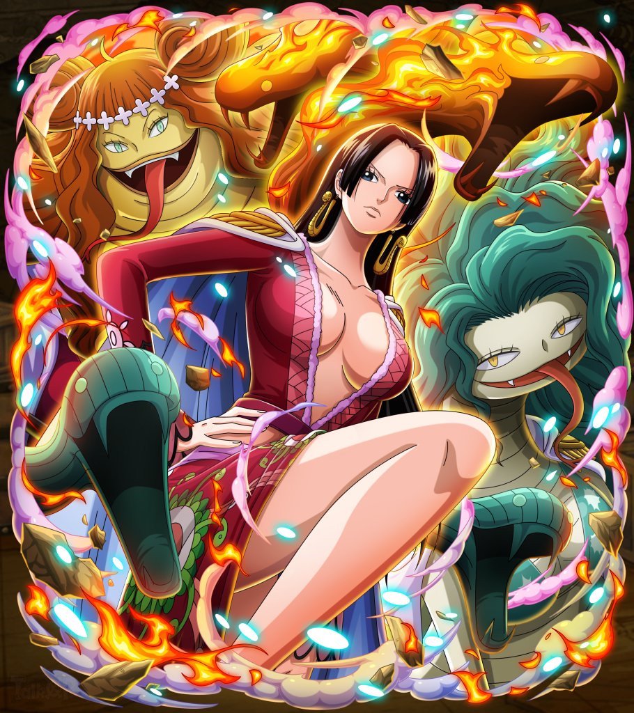 海贼王新素材图曝光，女帝汉库克姐妹等众角色亮相