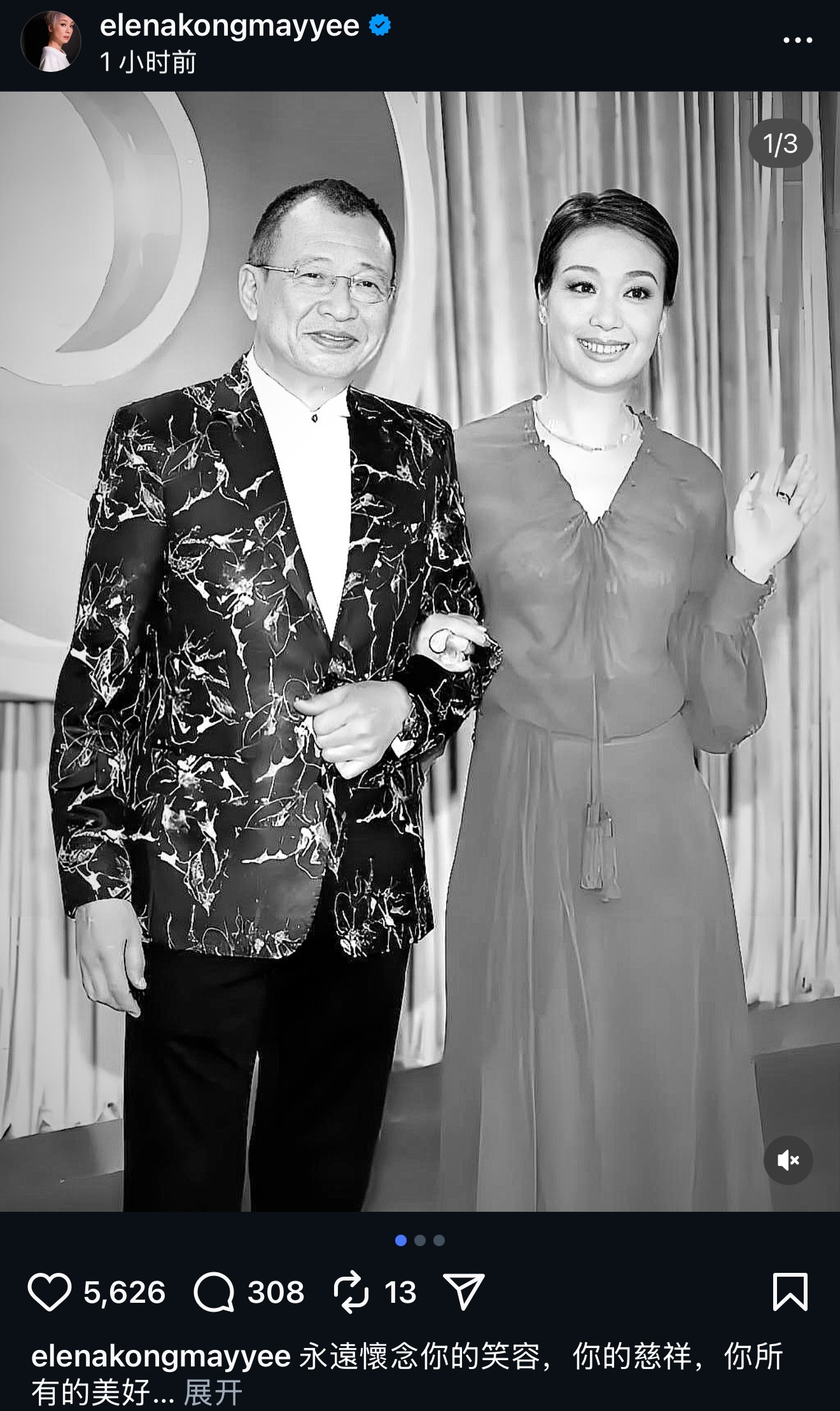 惠英红等众星悼念许绍雄