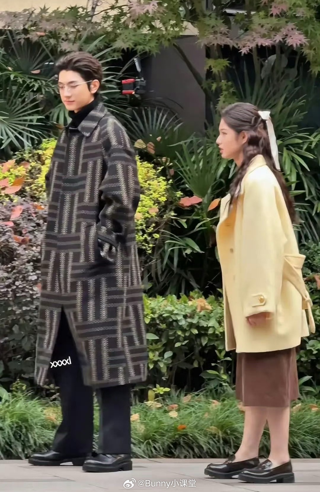 林一、艾米《阿禅》路透照曝光，造型引热议