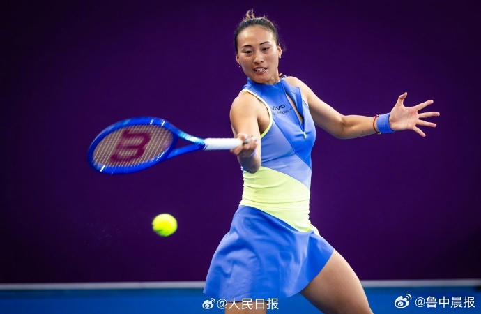 郑钦文复出首秀轰20记Ace逆转肯宁