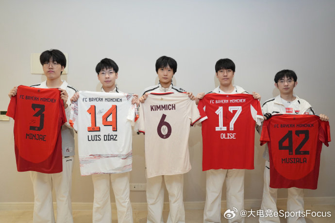 AL战队收到拜仁慕尼黑冠军祝福，将全力冲刺LPL赛事