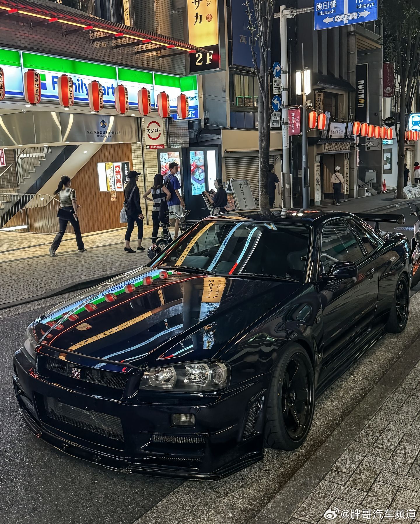 胖哥汽车频道致敬经典战神GTR34