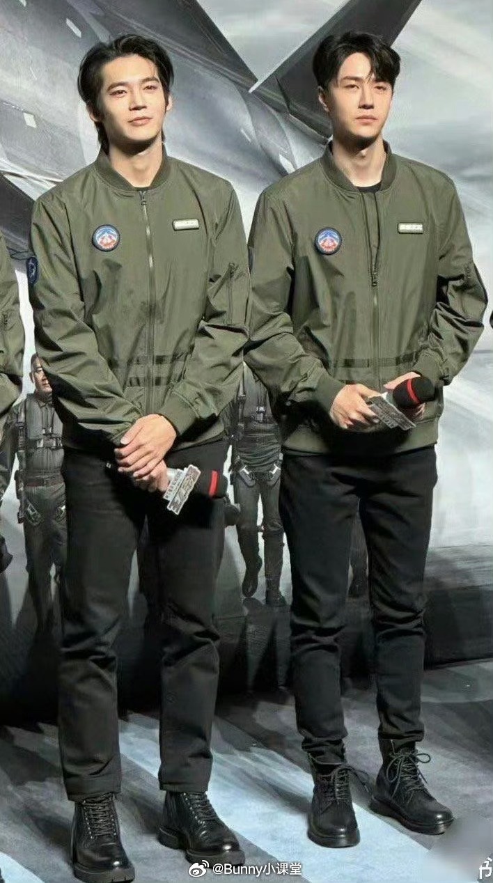 王一博于适曾合作电影《长空之王》