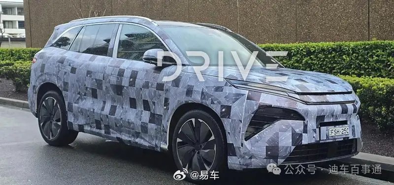 比亚迪海豹08、海狮08预告图发布，2026年一季度亮相