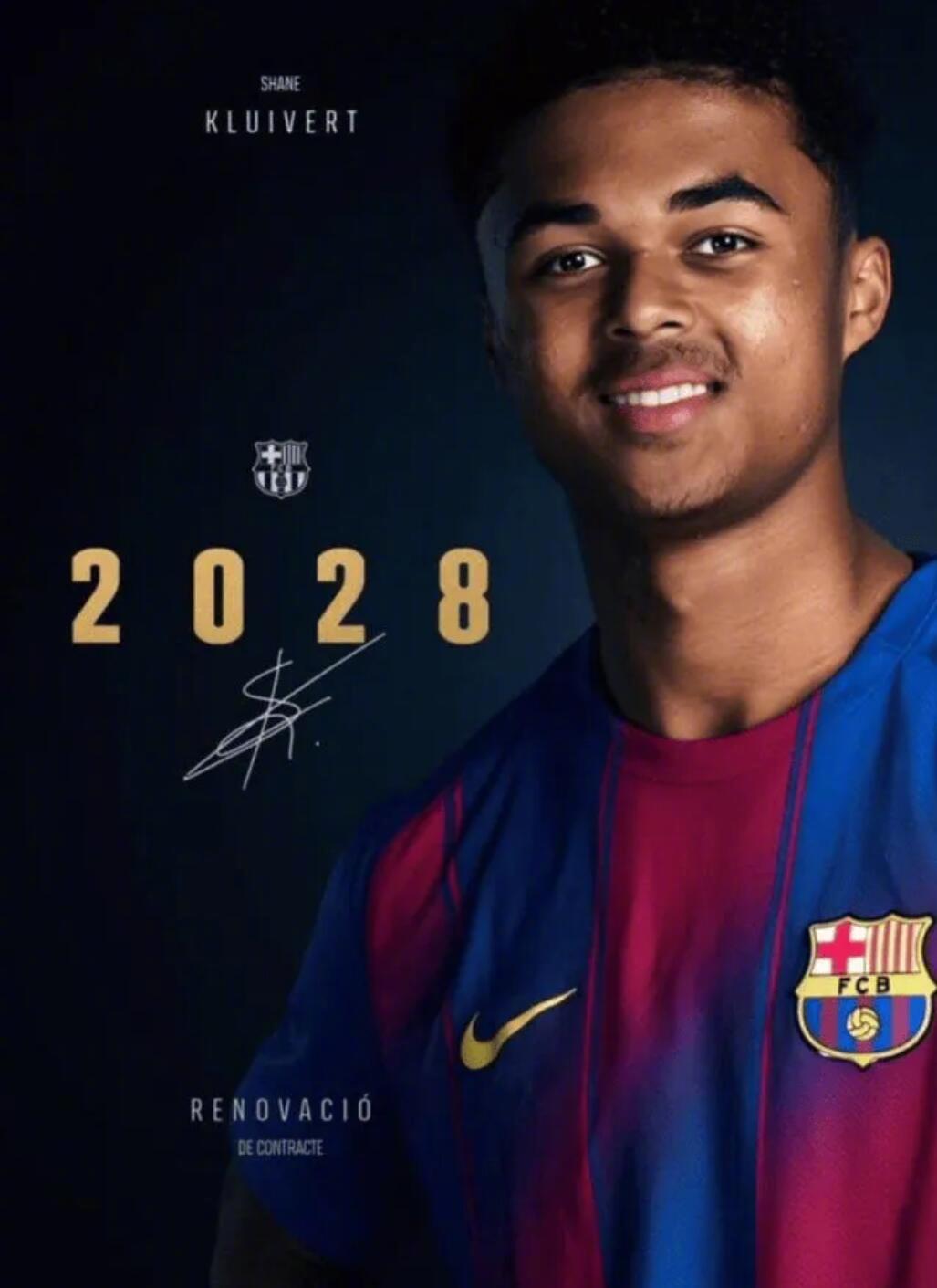 谢恩-克鲁伊维特与巴萨续约至2028年