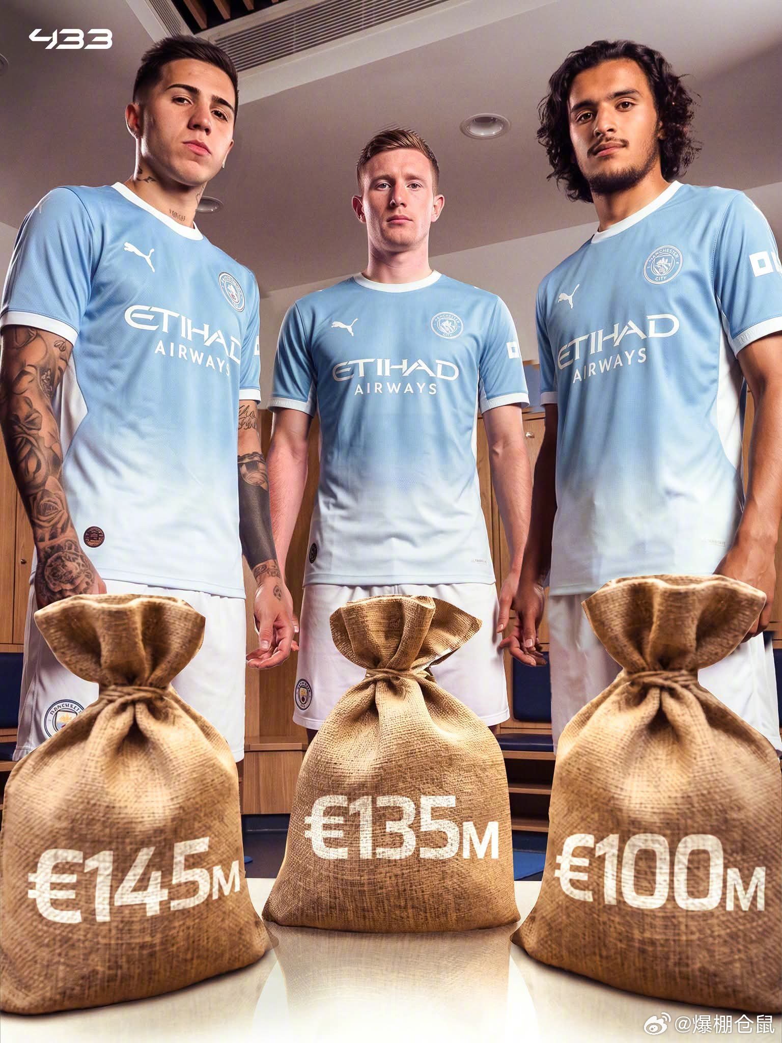 10分满分，你给曼城的引援工作打几分？