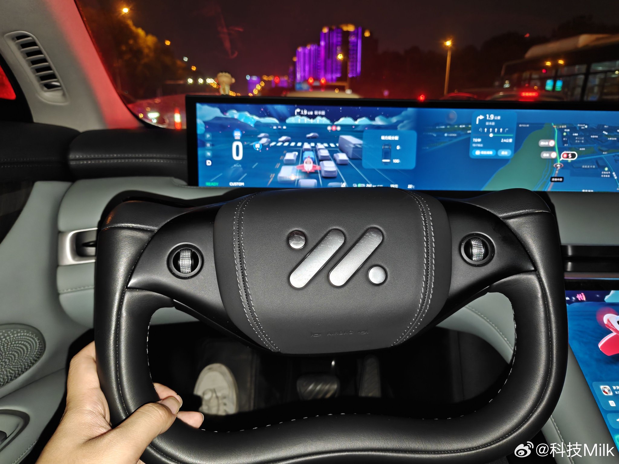 智己LS6试驾体验，智驾系统进步显著