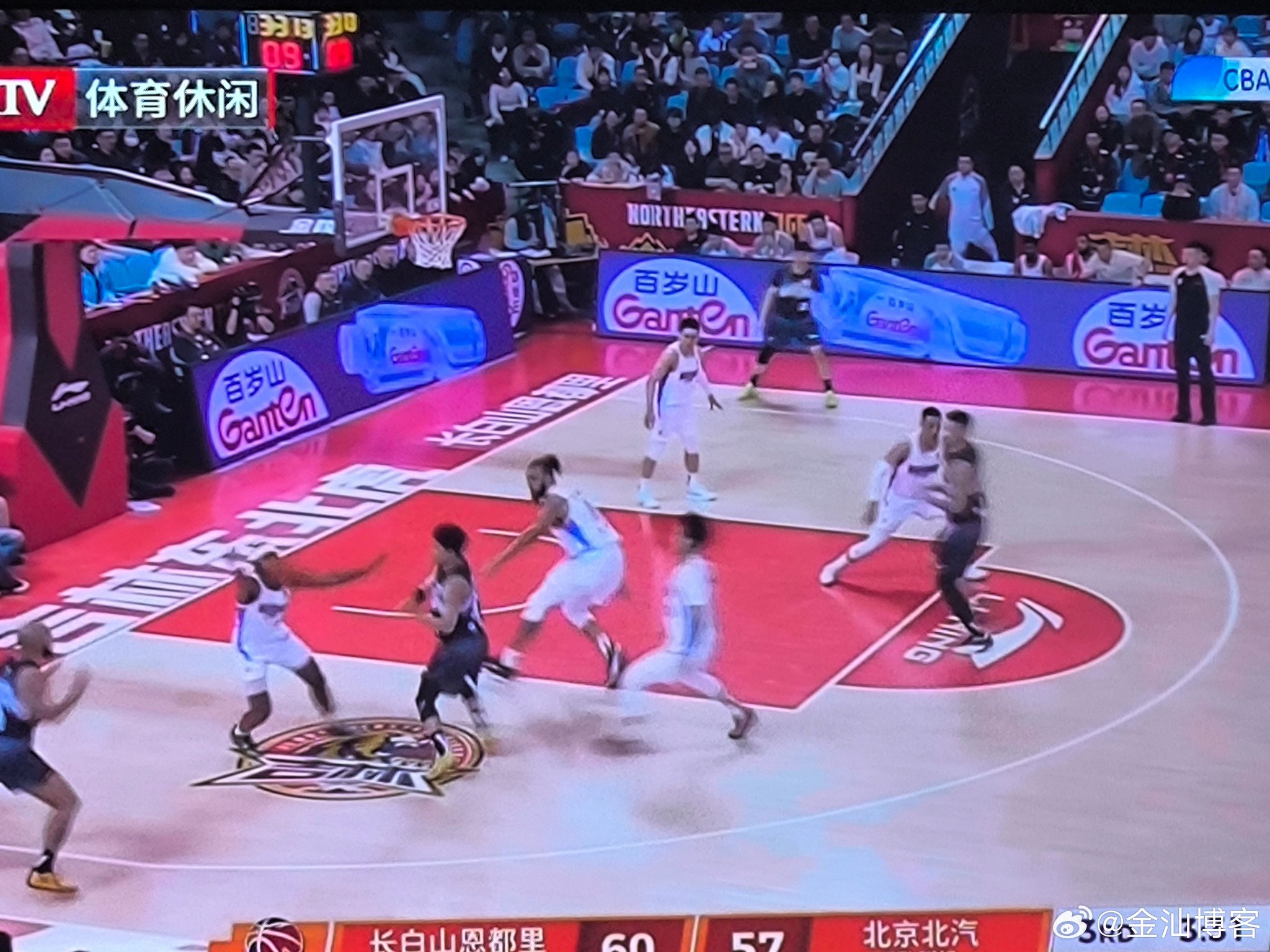 北京北汽创CBA单场8罚不中纪录，1分惜败吉林