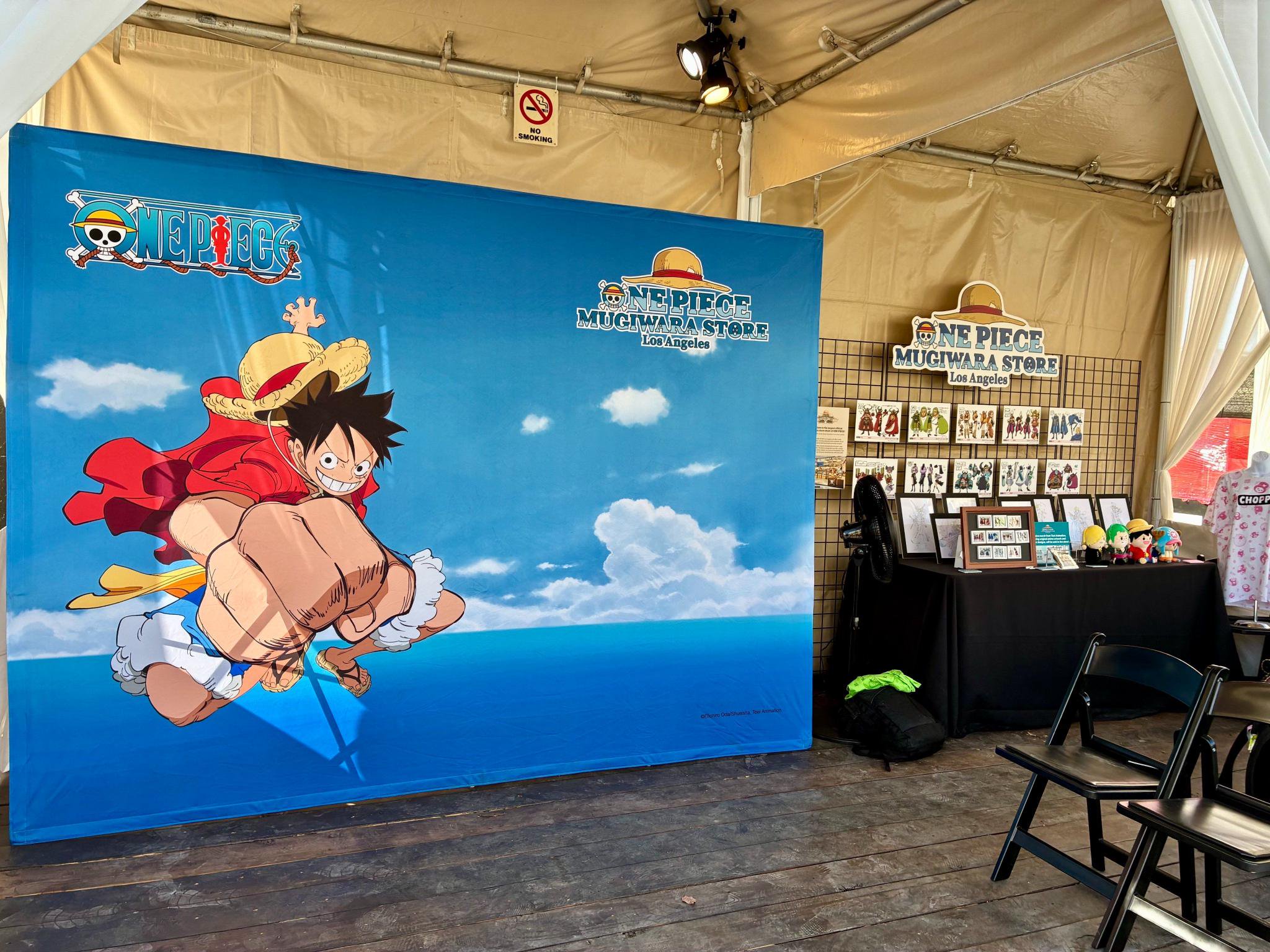 美国ONE PIECE Fest活动草帽商店洛杉矶店展位亮相