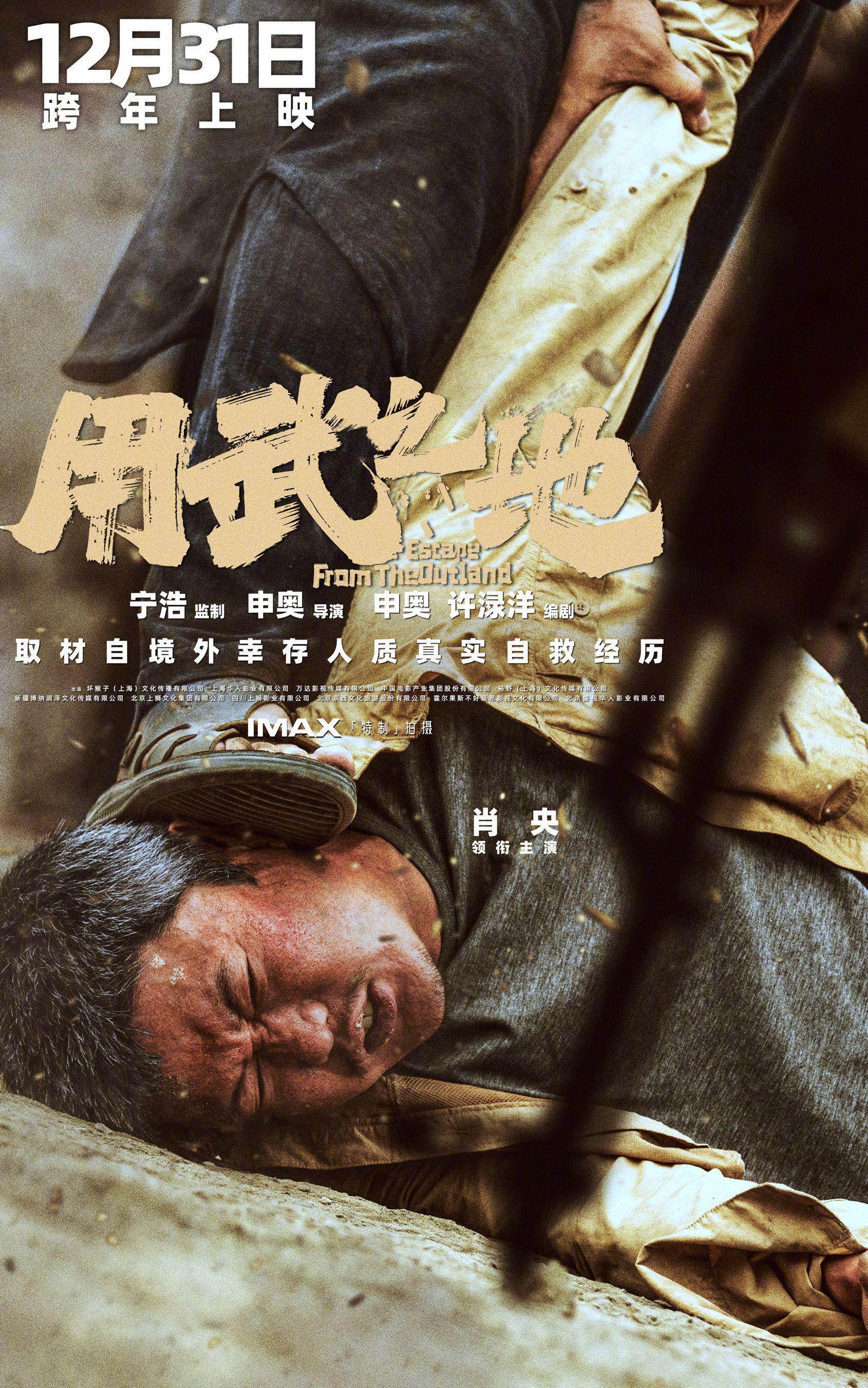 电影《用武之地》曝生死瞬间海报，肖央齐溪任达华郑恺深陷境外险境