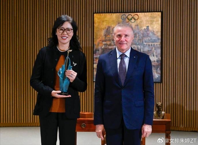 朱婷发文祝贺郎平获国际奥委会终身成就奖