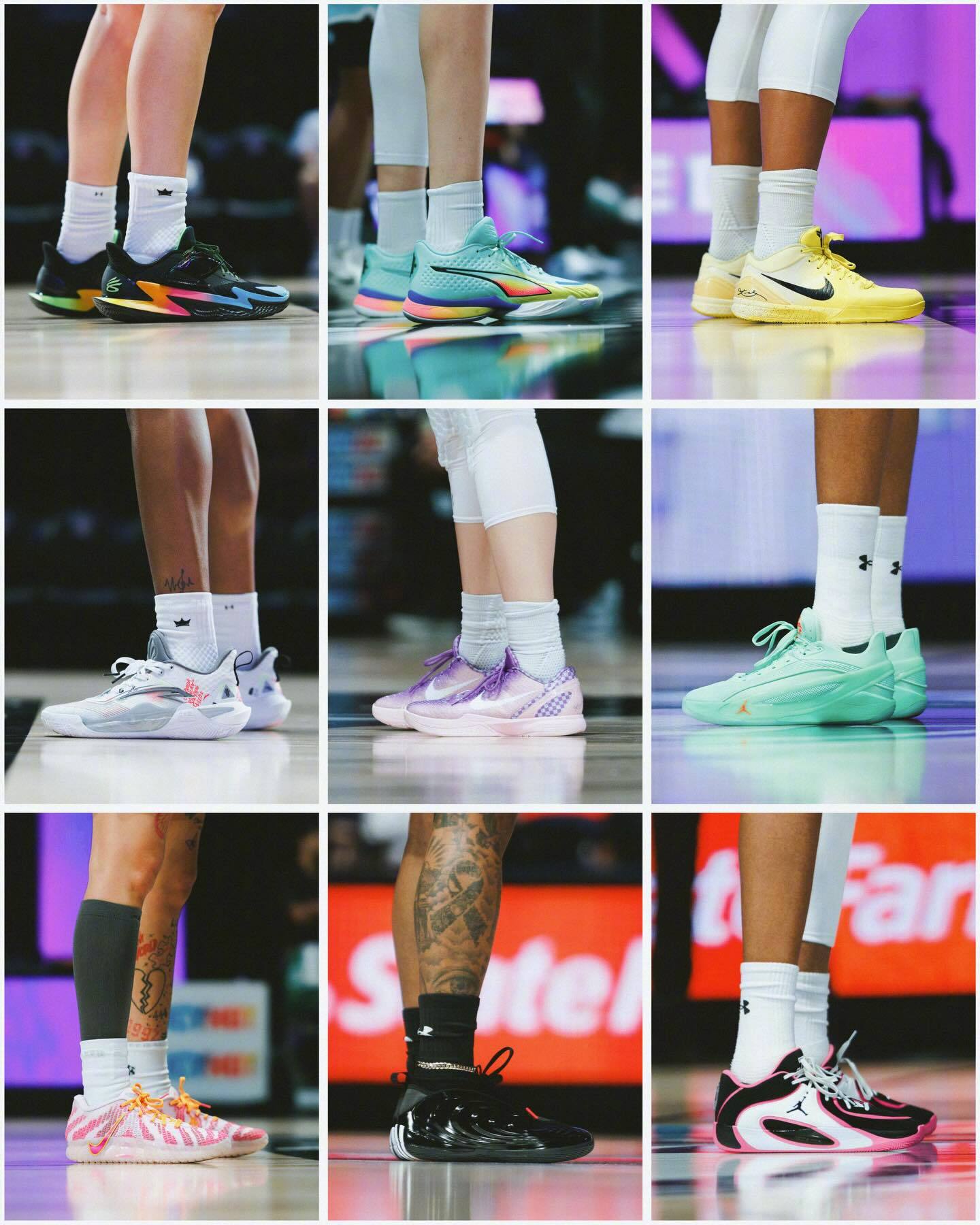 摄影师shotbyretro6捕捉Unrivaled赛场球鞋特写