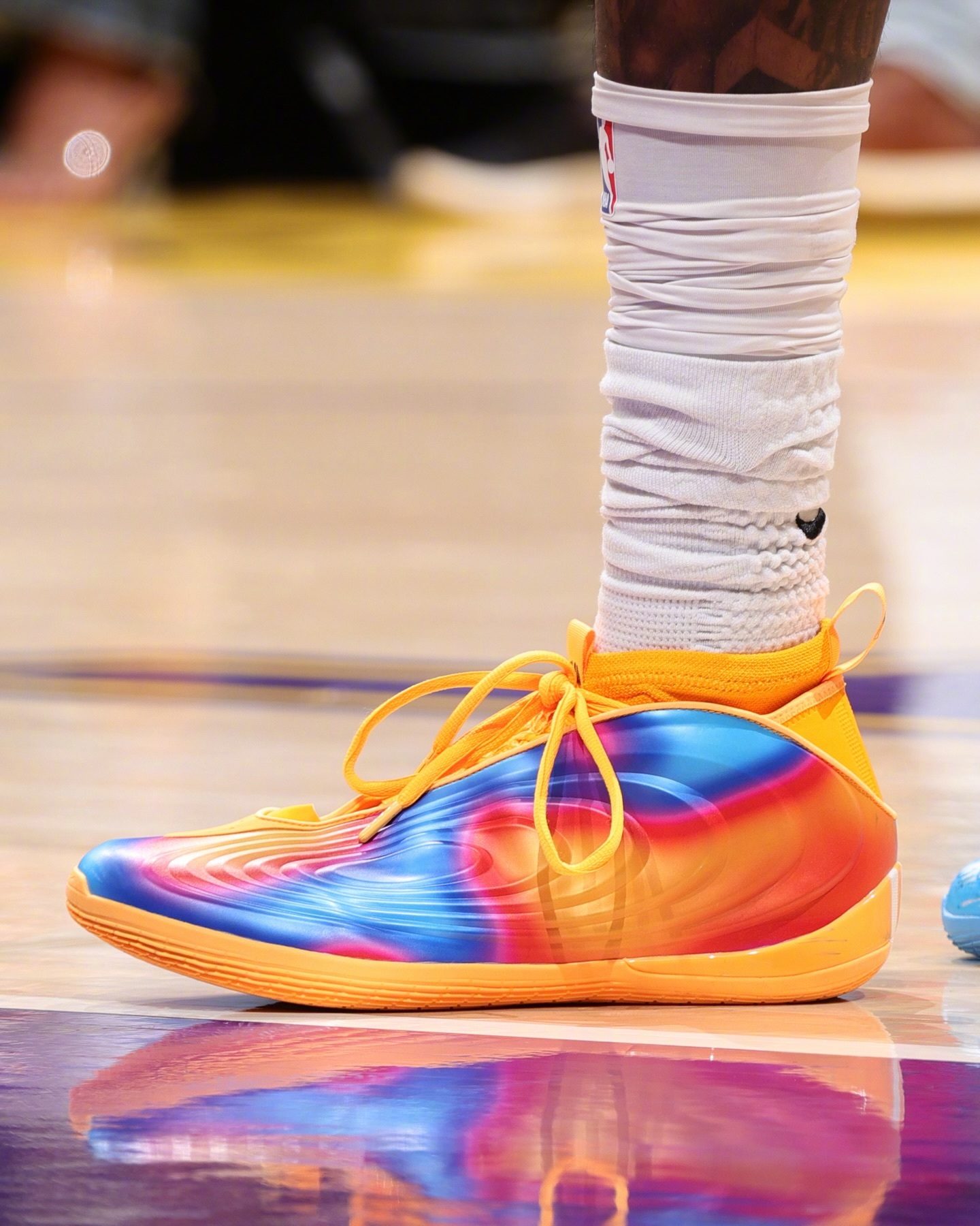 今日NBA球员上脚球鞋盘点，杰伦威廉姆斯穿哈登10代、爱德华兹上脚AE 2联名款