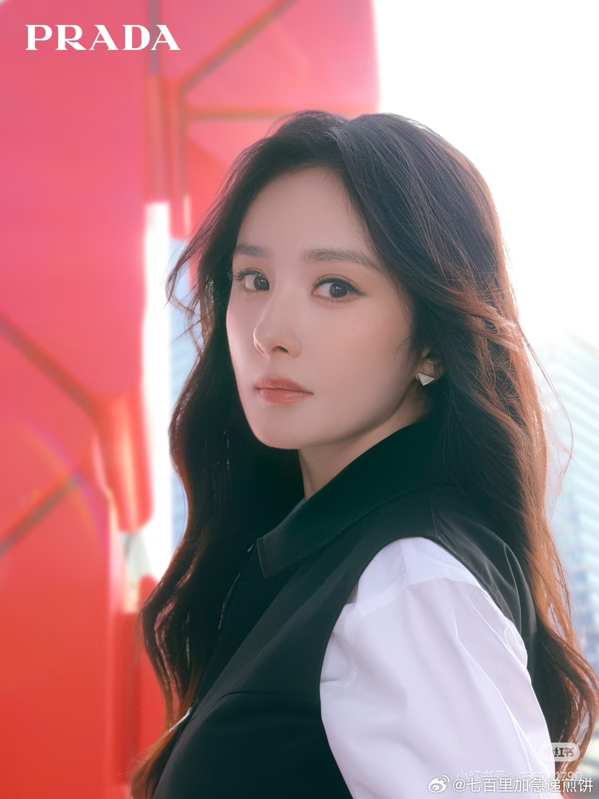 杨幂马龙陈昊宇亮相Prada最新大片