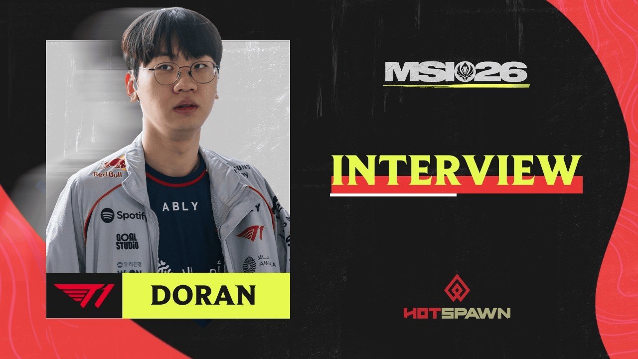Doran称上单排名自己第一，强调上路线权重要性