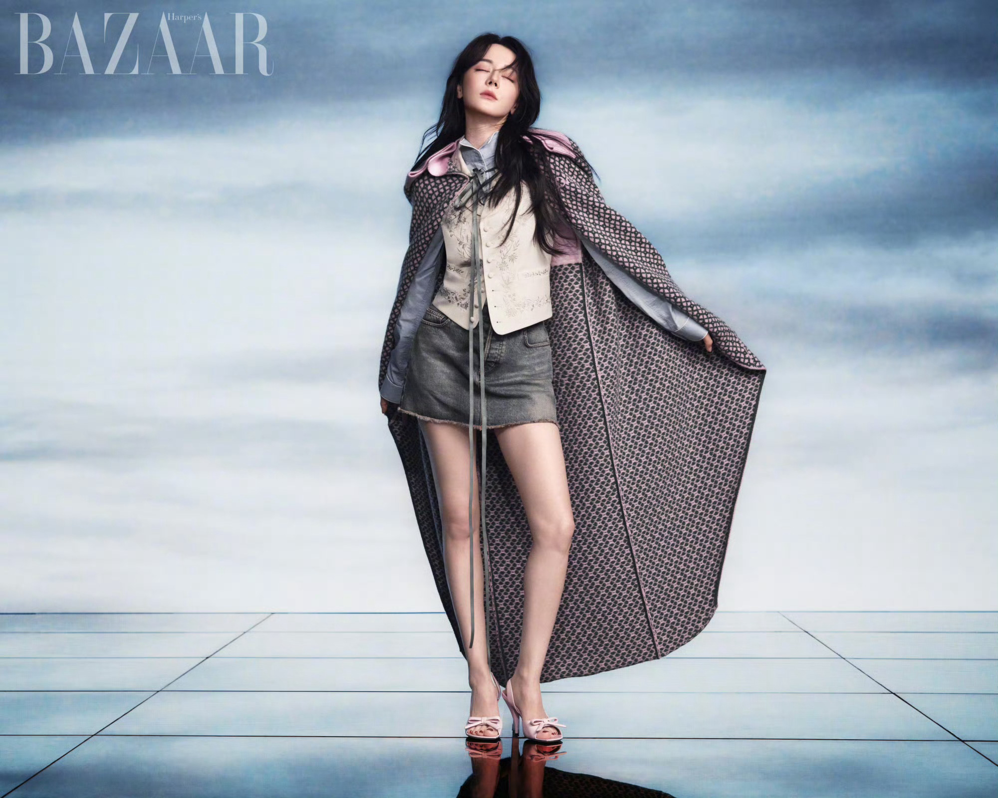 迪丽热巴再现凌凌七声音打招呼