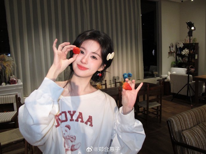 郑合惠子新剧《你是迟来的欢喜》开播，白敬亭互动引关注