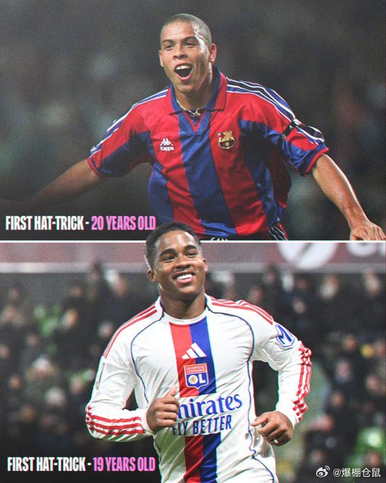 19岁恩德里克3场4球1助攻创里昂队史纪录
