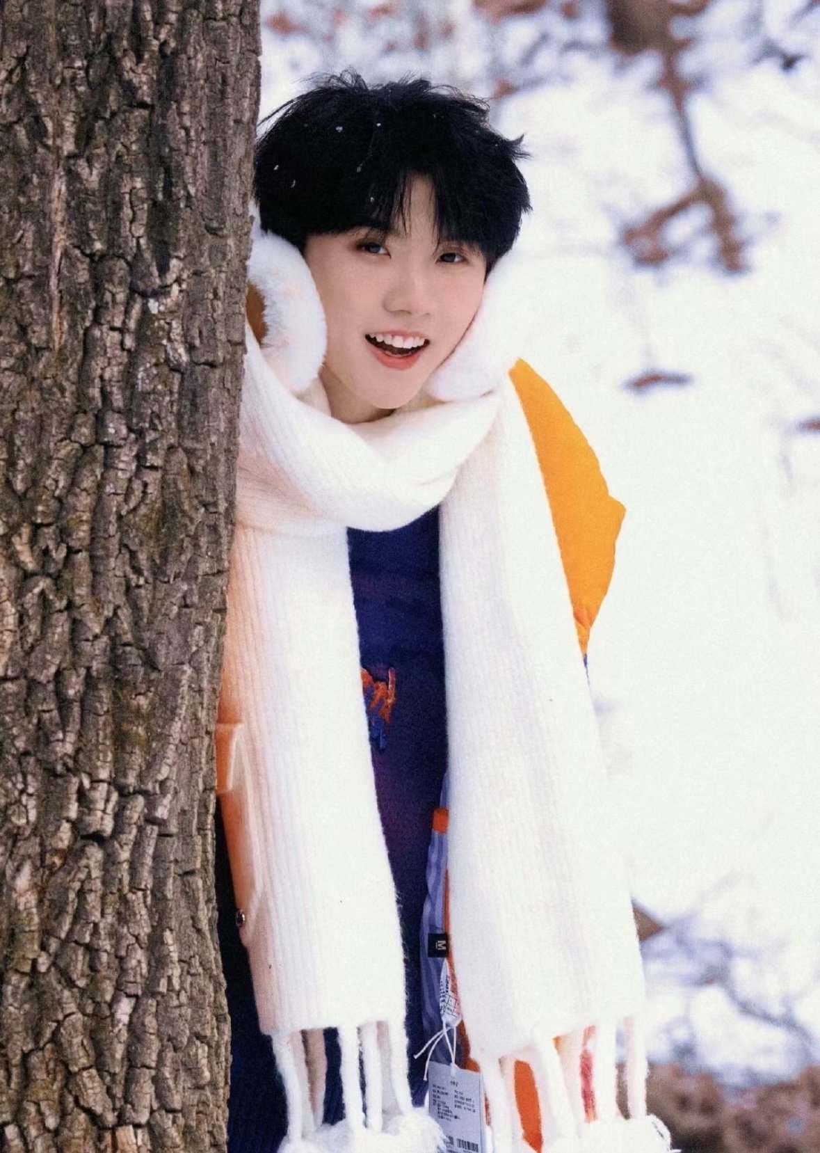 马嘉祺等16位明星冬日耳罩穿搭合集