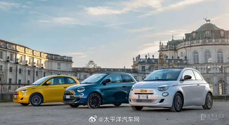 菲亚特500混动版1.7万欧起售，电动平台反向改装燃油动力