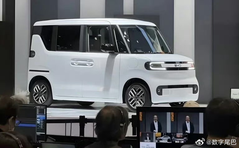 比亚迪在日本推出专供K-Car迷你面包车Racco