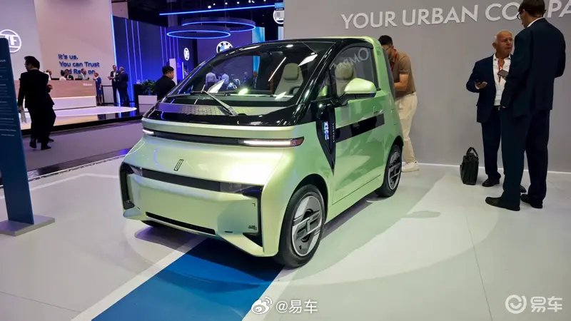 领途L6e、L7e亮相2025慕尼黑车展，主打欧洲微型电动车市场