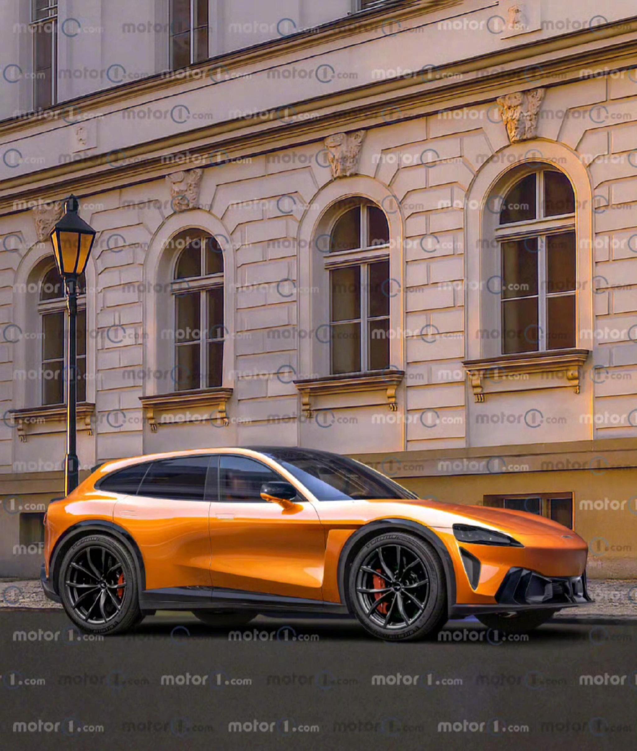 迈凯伦首款SUV外媒渲染图曝光