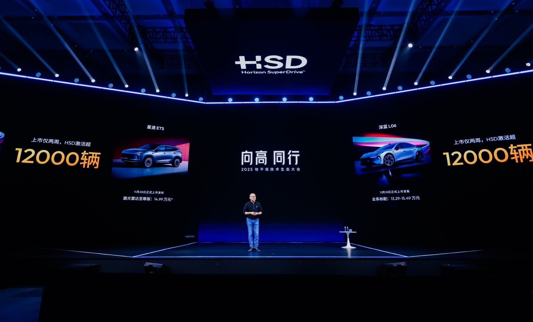 星途ET5和深蓝L06上市两周HSD激活量破1.2万辆