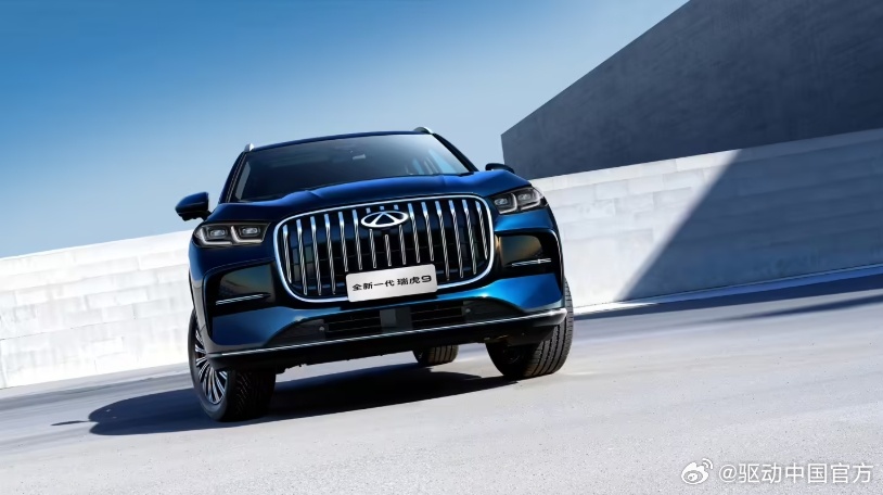 奇瑞瑞虎9全新亮相，升级双联屏、2.0T动力