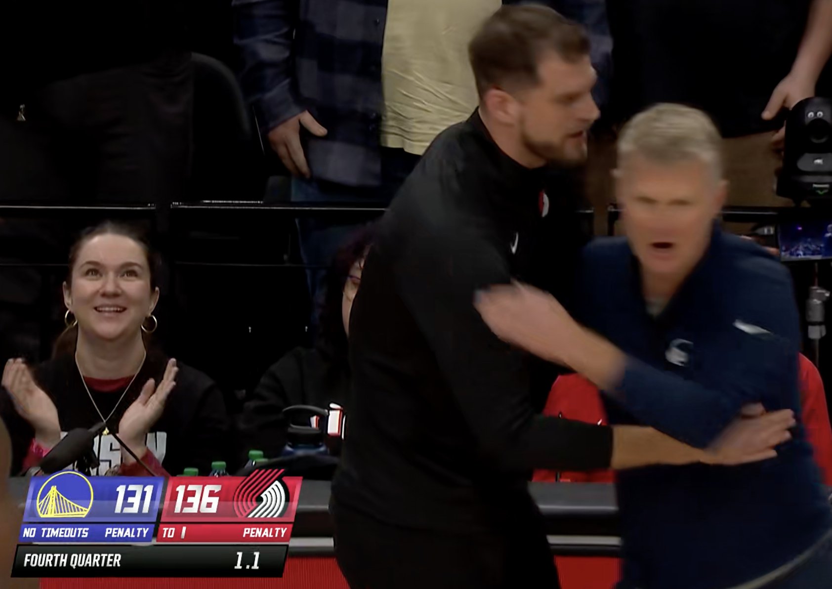 勇士131-136再负开拓者，库里48分难救主