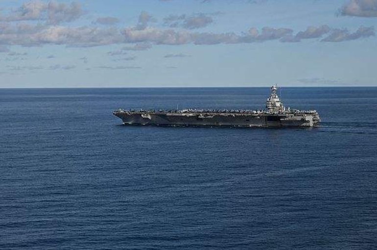 美官员称中东美航母正执行空袭任务，目标伊朗安全体系